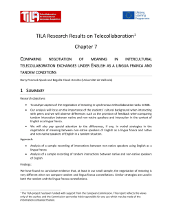 Chapter 7 - TILA Project