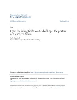 From the killing fields to a field of hope