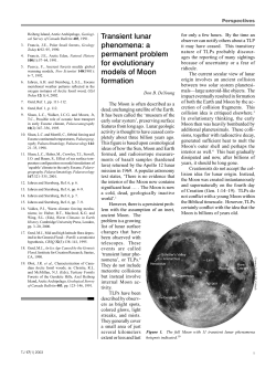 a permanent problem for evolutionary models of Moon formation