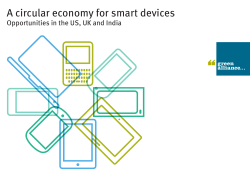 A circular economy for smart devices
