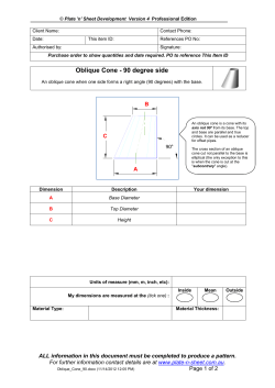 Oblique Cone - 90 degree side - plate-n