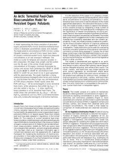 An Arctic Terrestrial Food-Chain