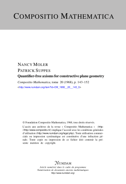 Quantifier-free axioms for constructive plane geometry