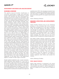 37 ECONOMIC OVERVIEW The global macroeconomic landscape