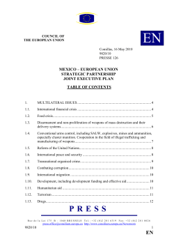 Mexico-European Union strategic partnership - EEAS