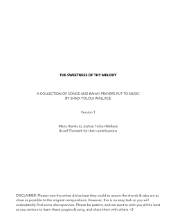 songbook here - Shadi Toloui