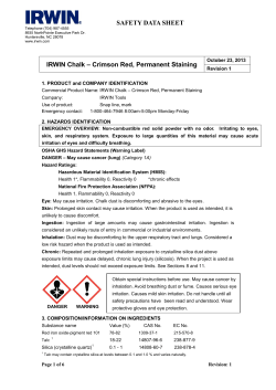 material safety data sheet