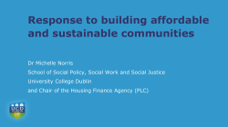 Michelle Norris - Housing Agency