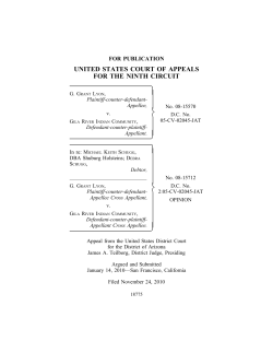 g. lyon v. gila river indian community