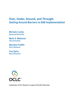 Over, Under, Around, and Through: Getting Around Barriers
