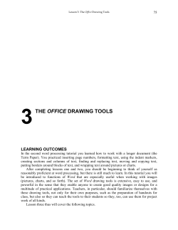 3THE OFFICE DRAWING TOOLS