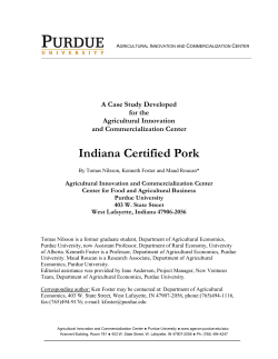 Indiana Certified Pork - Agricultural Marketing Resource Center