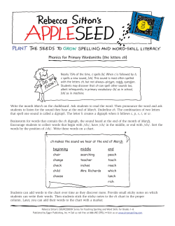 02 Word-Making Primary