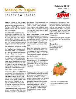 October newsletter