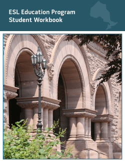 ESL Education Program Student Workbook