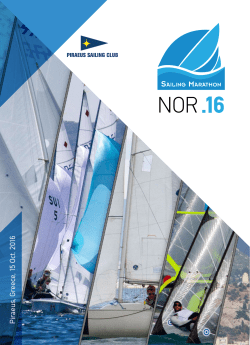 NOR .16 - Sailing Marathon