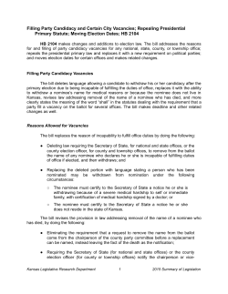 HB 2104 - Kansas Legislature