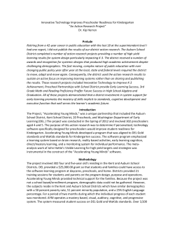 An Action Research Project