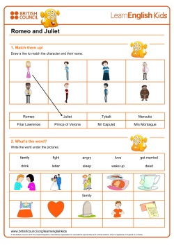 Romeo and Juliet - LearnEnglish Kids | British