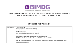 How to prepare glucose polymer solutions