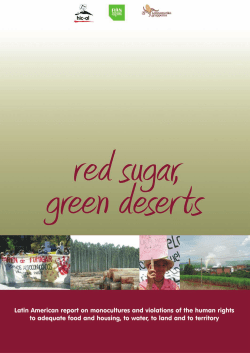 Green deserts - Food and Agriculture Organization of the United