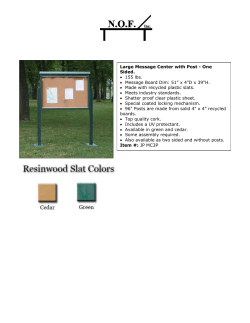 Large Message Center with Post - One Sided. &bull; 155 lbs. &bull; Message