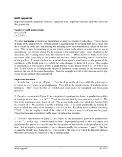 Math appendix - University of Colorado Boulder