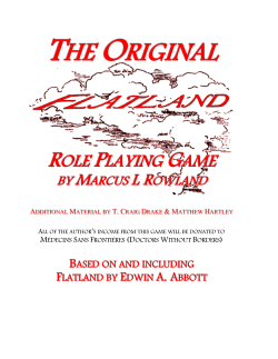 The Original Flatland Role Playing Game