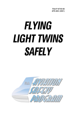 Flying Light Twins Safely