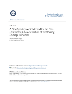 A New Spectroscopic Method for the Non