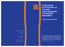 Progressing the Provision of Traveller Accommodation to Facilitate