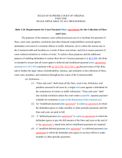 Amendments to Rule 1:24
