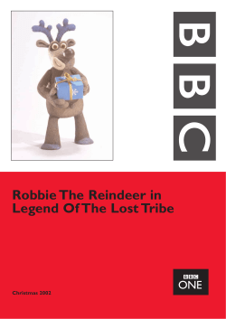 Robbie the Reindeer press pack
