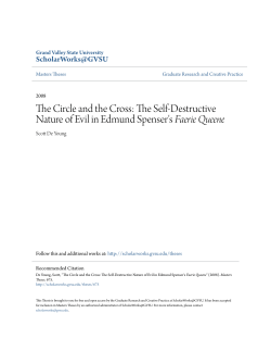 The Self-Destructive Nature of Evil in Edmund Spenser`s Faerie