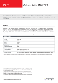 ImagePerfect 2411 Canvas Look Wallpaper Data Sheet
