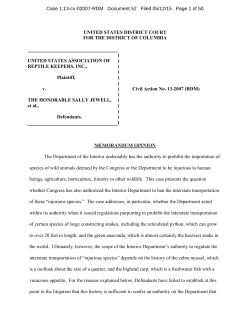 Memorandum Opinion