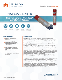 NAIS-2x2 - CANBERRA Industries