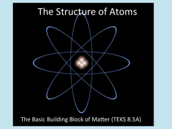 The Structure of Atoms - Flipped Out Science with Mrs. Thomas!