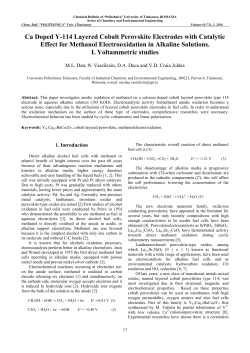 Ca Doped Y-114 Layered Cobalt Perovskite Electrodes with