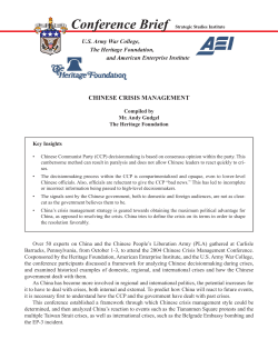 Read Study - Strategic Studies Institute