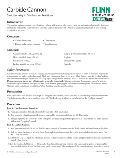 Carbide Cannon - Flinn Scientific