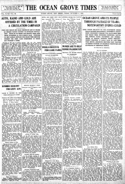 AUTO, RADIO AND GOLD ARE OFFERED BY THE TIMES IN A