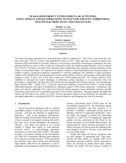 Near-Earth Object Extravehicular Activities