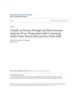 A Study on Process, Strength and Microstructure Analysis of Low