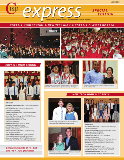CISD Express Graduation 2014 v6