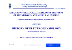 Electrophysiology