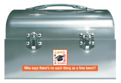 Who says there`s no such thing as a free lunch?