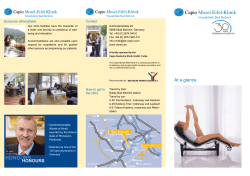 honours - Capio Mosel-Eifel