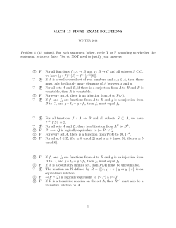 MATH 13 FINAL EXAM SOLUTIONS Problem 1 (15 points). For each
