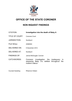 PDF, 743KB - Queensland Courts